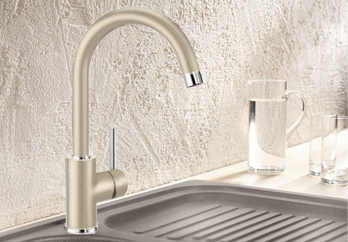 Смеситель Blanco Mida-S Silgranit 521459 для кухонной мойки