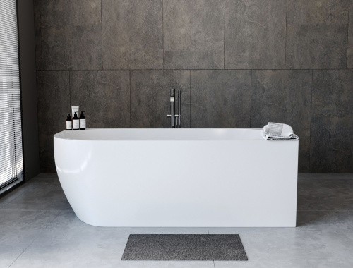 Акриловая ванна Aquanet Elegant B 260055 180, белая матовая фото 7