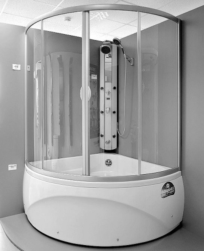 Акриловая ванна Aquanet Vitoria 00205371 135x135 с каркасом фото 6