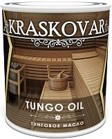 Тунговое масло Kraskovar Tungo Oil 0,75 л - Купить в Москве по цене 2 990 руб. в интернет-магазине Kraski-Market Тунговое масло Kraskovar Tungo Oil 0,75 л