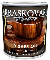 Масло для деревянной посуды и разделочных досок Kraskovar Dishes Oil 0,75 - Купить в Москве по цене 1 720 руб. в интернет-магазине Kraski-Market Масло для деревянной посуды и разделочных досок Kraskovar Dishes Oil 0,75