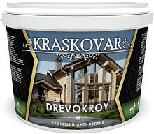 Антисептик кроющий Kraskovar Drevokroy 9 л Антисептик кроющий Kraskovar Drevokroy 9 л