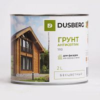 Dusberg / Дюсберг грунт-антисептик для дерева 2 л - Купить в Москве по цене 2 450 руб. в интернет-магазине Kraski-Market Dusberg / Дюсберг грунт-антисептик для дерева 2 л