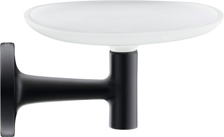 Мыльница Duravit Starck T 0099334600 черная Мыльница Duravit Starck T 0099334600 черная