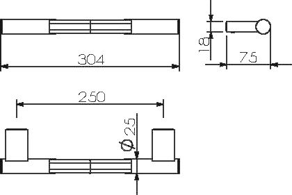 Поручень Langberger 28056A фото 2 Поручень Langberger 28056A фото 2