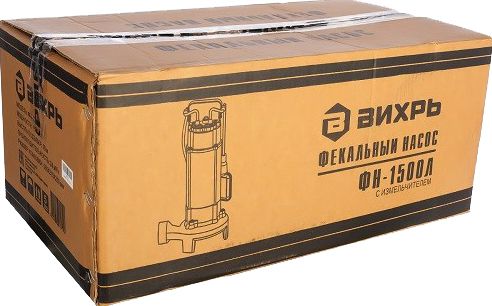 14 640 руб. Фекальный насос Вихрь ФН-1500Л фото 11 Фекальный насос Вихрь ФН-1500Л фото 11