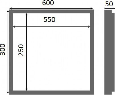 5 080 руб. Люк настенный Люкер К 30x60 фото 7 Люк настенный Люкер К 30x60 фото 7