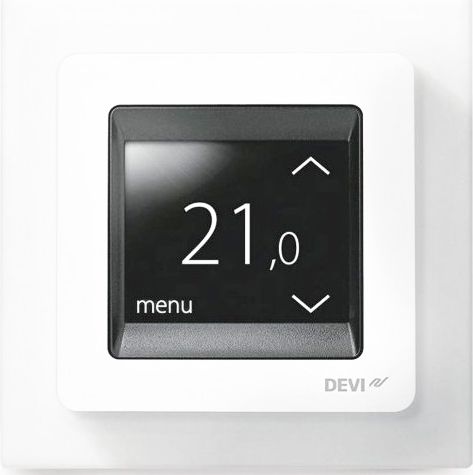 13 170 руб. Терморегулятор Devi Touch polar white белый Терморегулятор Devi Touch polar white белый