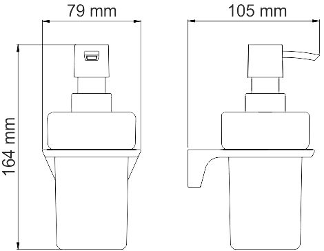 Дозатор Wasserkraft K-7299 фото 3 Дозатор Wasserkraft K-7299 фото 3