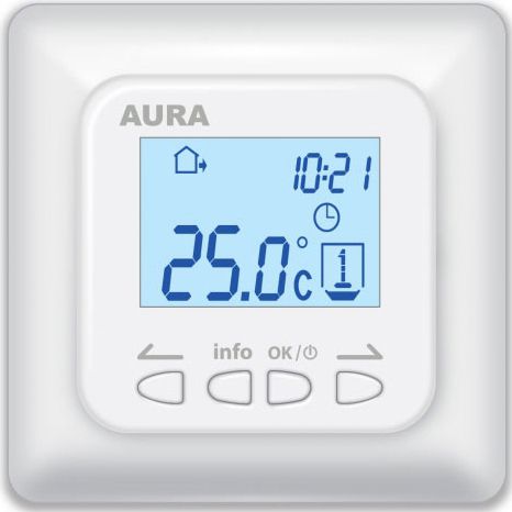10 030 руб. Терморегулятор Aura Technology LTC 730 белый Терморегулятор Aura Technology LTC 730 белый