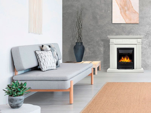 Портал Firelight Bianco Classic шпон белёный дуб фото 4