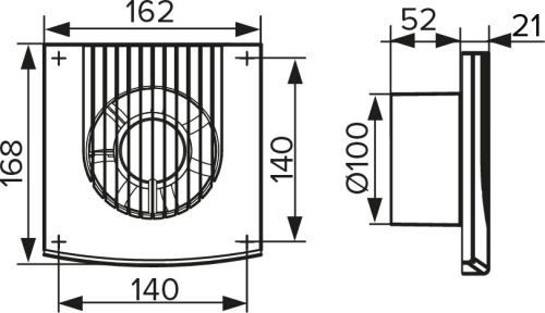 Вытяжной вентилятор Era Favorite 4 фото 4
