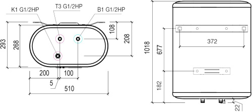 Водонагреватель Thermex IF 80 V pro Wi-Fi фото 7