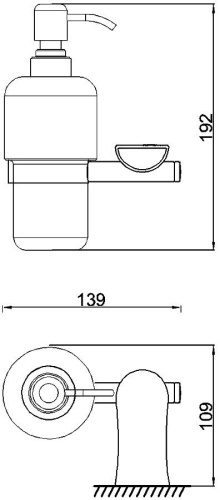 Дозатор Rush Luson LU16810 фото 2