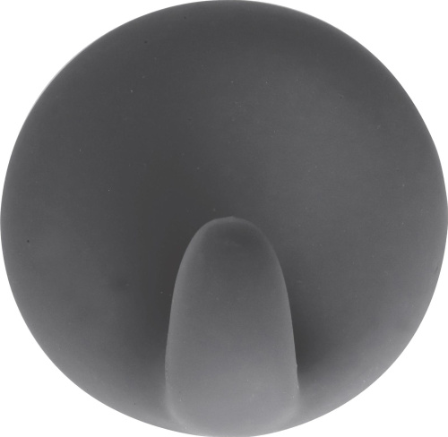 Крючок Ridder 131040407 самоклеящийся, серый фото 2