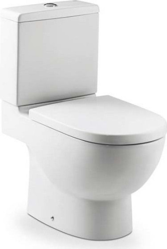 Крышка-сиденье Roca Meridian 8012A200B с микролифтом, петли хром фото 2