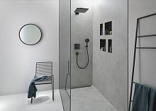 Полка Hansgrohe XtraStoris Minimalistic 56070670 матовая черная