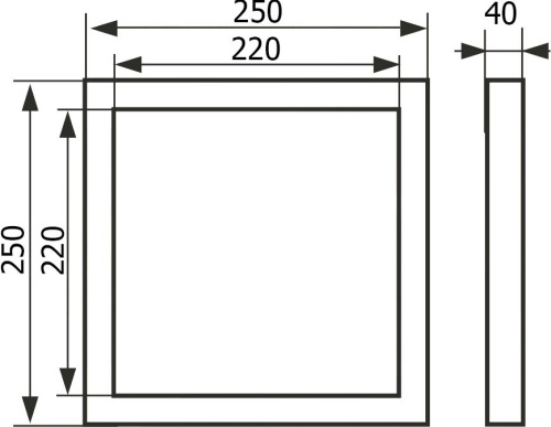 2 750 руб. Люк настенный Evecs Ceramo D2525 25x25 фото 4 Люк настенный Evecs Ceramo D2525 25x25 фото 4