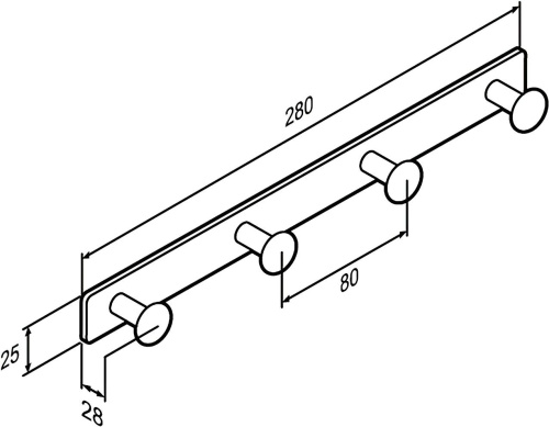 Крючок Damixa Jupiter DA7735900 фото 3