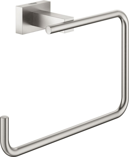 Полотенцедержатель Grohe Essentials Cube 40510DC1 суперсталь фото 2 Полотенцедержатель Grohe Essentials Cube 40510DC1 суперсталь фото 2