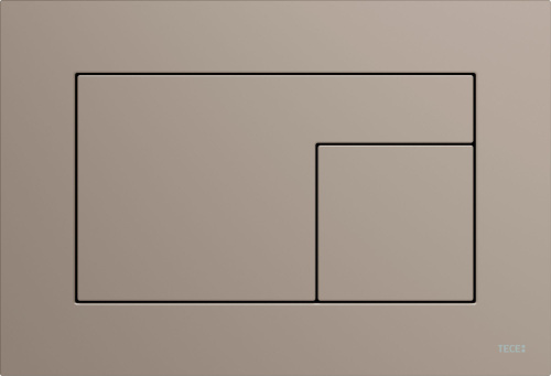 Кнопка смыва TECE Velvet 9240730 бежево-коричневая