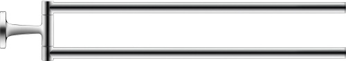 Полотенцедержатель Duravit Starck T 0099411000 хром, двойной Полотенцедержатель Duravit Starck T 0099411000 хром, двойной