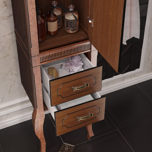 Шкаф-пенал Opadiris Фреско R светлый орех фото 6