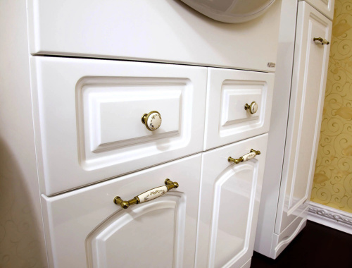 Мебель для ванной Бриклаер Анна 60 белая фото 9