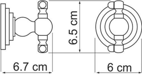 Крючок Wasserkraft Ammer K-7023D фото 3