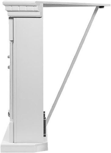 Портал Firelight Colonna 25U белый, угловой фото 4