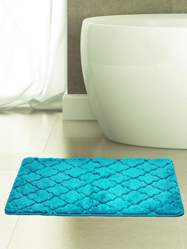 Коврик Bath Plus Лана GR231 бирюза фото 2
