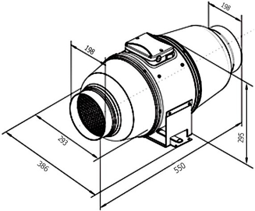 Вытяжной вентилятор Vents ТТ Сайлент-М 200 фото 3