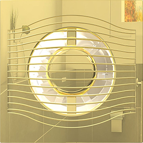 2 990 руб. Вытяжной вентилятор Diciti Slim 4C gold фото 2 Вытяжной вентилятор Diciti Slim 4C gold фото 2