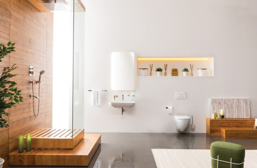 Кнопка смыва Creavit Spa GP7001.00 белая фото 2