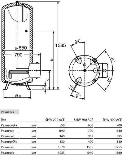 287 800 руб. Водонагреватель Stiebel Eltron SHW 300 ACE фото 3 Водонагреватель Stiebel Eltron SHW 300 ACE фото 3