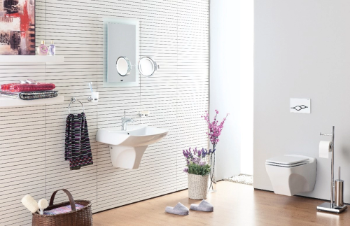 Кнопка смыва Creavit Ufo GP1001.02 бело-черная фото 2