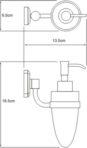 Дозатор Wasserkraft Oder K-3099 фото 3 Дозатор Wasserkraft Oder K-3099 фото 3