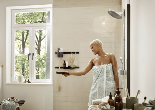 Контейнер Hansgrohe WallStoris 27913670 матовый черный фото 2