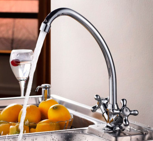 Смеситель Rossinka H H02-71 для кухонной мойки фото 2