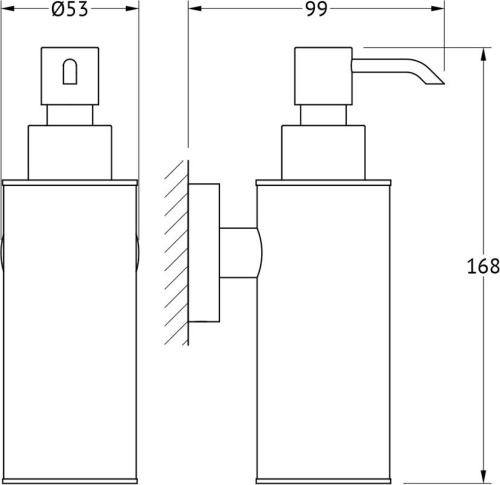 Дозатор Artwelle Harmonie HAR 016 фото 2 Дозатор Artwelle Harmonie HAR 016 фото 2