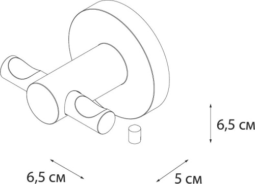 Крючок Fixsen Hotel FX-31005C фото 4