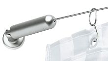 Карниз для ванны Ridder 51000 тросик хром