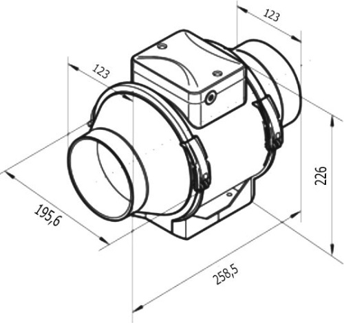 Вытяжной вентилятор Vents ТТ ПРО 125 фото 3