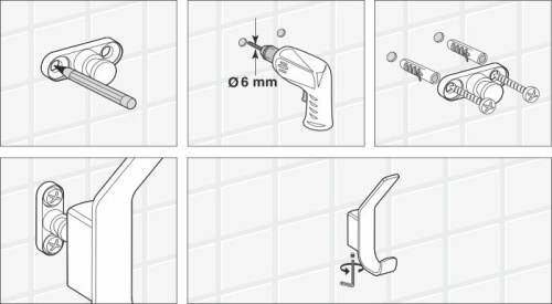 Крючок Wasserkraft Sauer K-7923 фото 4