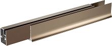 Душевая дверь в нишу Vegas Glass EP-F-2 135 05 01 R профиль бронза, стекло прозрачное