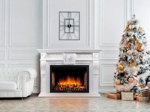 43 690 руб. Портал Firelight Vittoriano 30 шпон белёный дуб фото 6 Портал Firelight Vittoriano 30 шпон белёный дуб фото 6