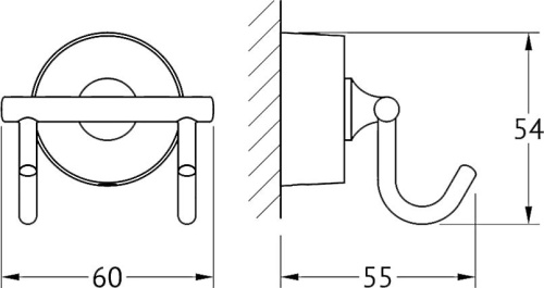 Крючок FBS Nostalgy NOS 002 фото 2