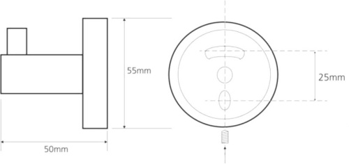 Крючок Sapho X-Round XB200 фото 2
